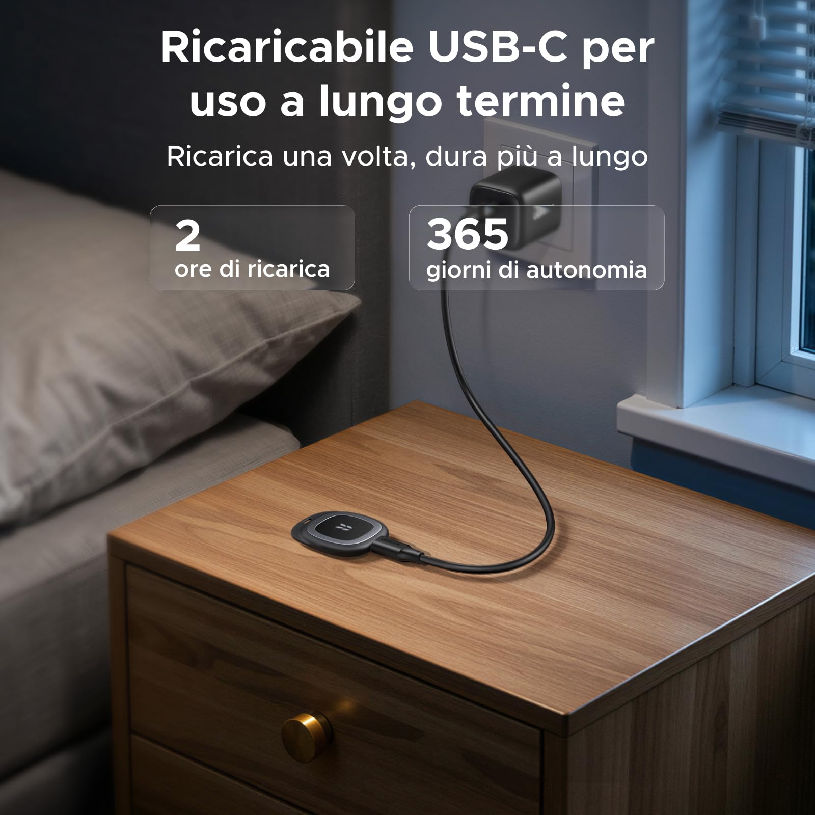 UGREEN FineTrack Duo 2 Tracker iOS e Android Ricarica USB C 4 Pezzi