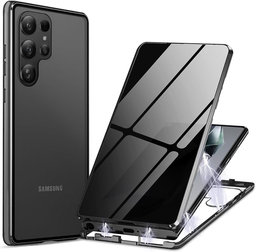 Amazon.com: Privacy Magnetic Case for Samsung Galaxy S24 Ultra