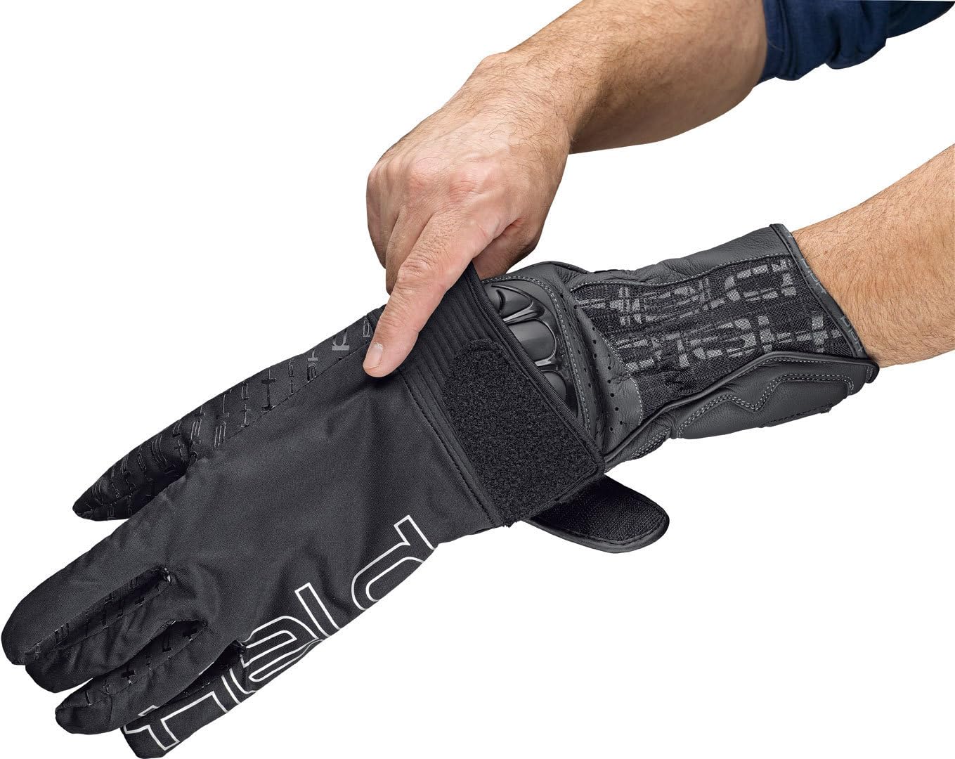 Held Rain Skin Pro Rękawice motocyklowe, czarny, 12