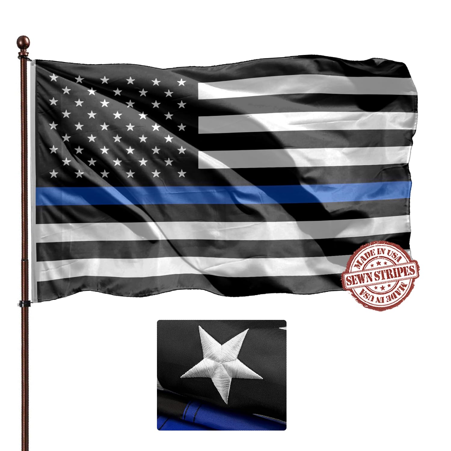 A Pro-Cop Rally In Arlington Is Met With Black Lives Matter Supporters - Foto 12