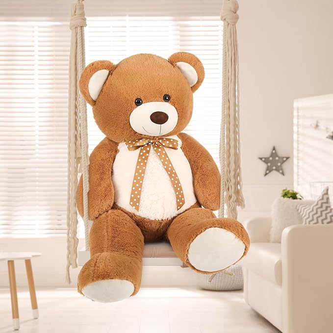 MaoGoLan Oso de Peluche Gigante 47 Pulgadas Marrón miniatura 9