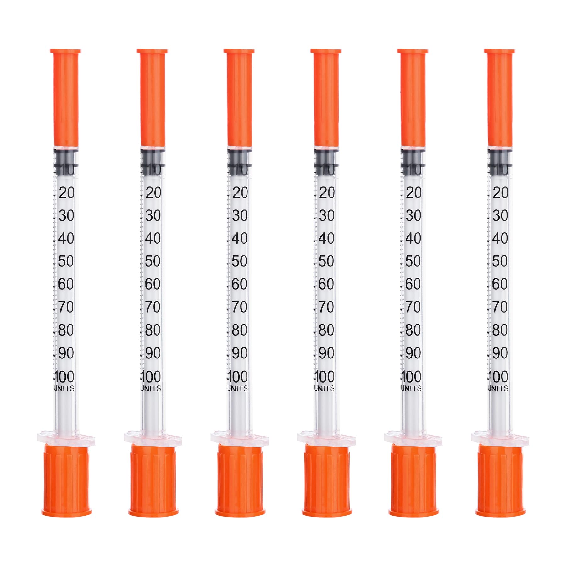 1ml Syringes, 30 Gauge 1/2 Inch (13mm), Pack of 50