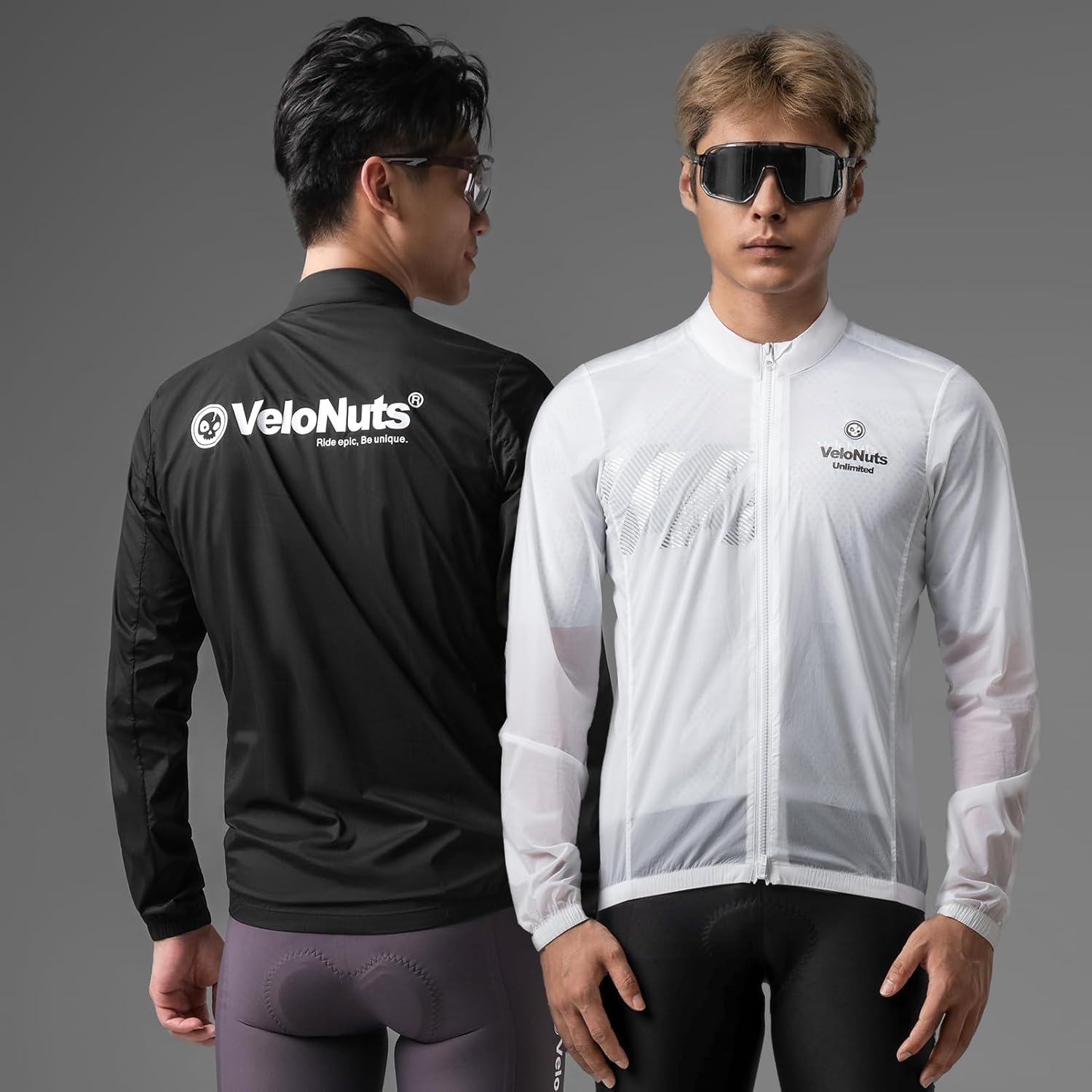 ROCKBROS VNS Men's Cycling Jacket, Ultralight Windbreaker for Running Cycling Packable - Image 2