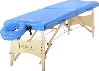 Master Massage Master 25" Skyline Light Weight Portable Massage Table Blue 1 Count