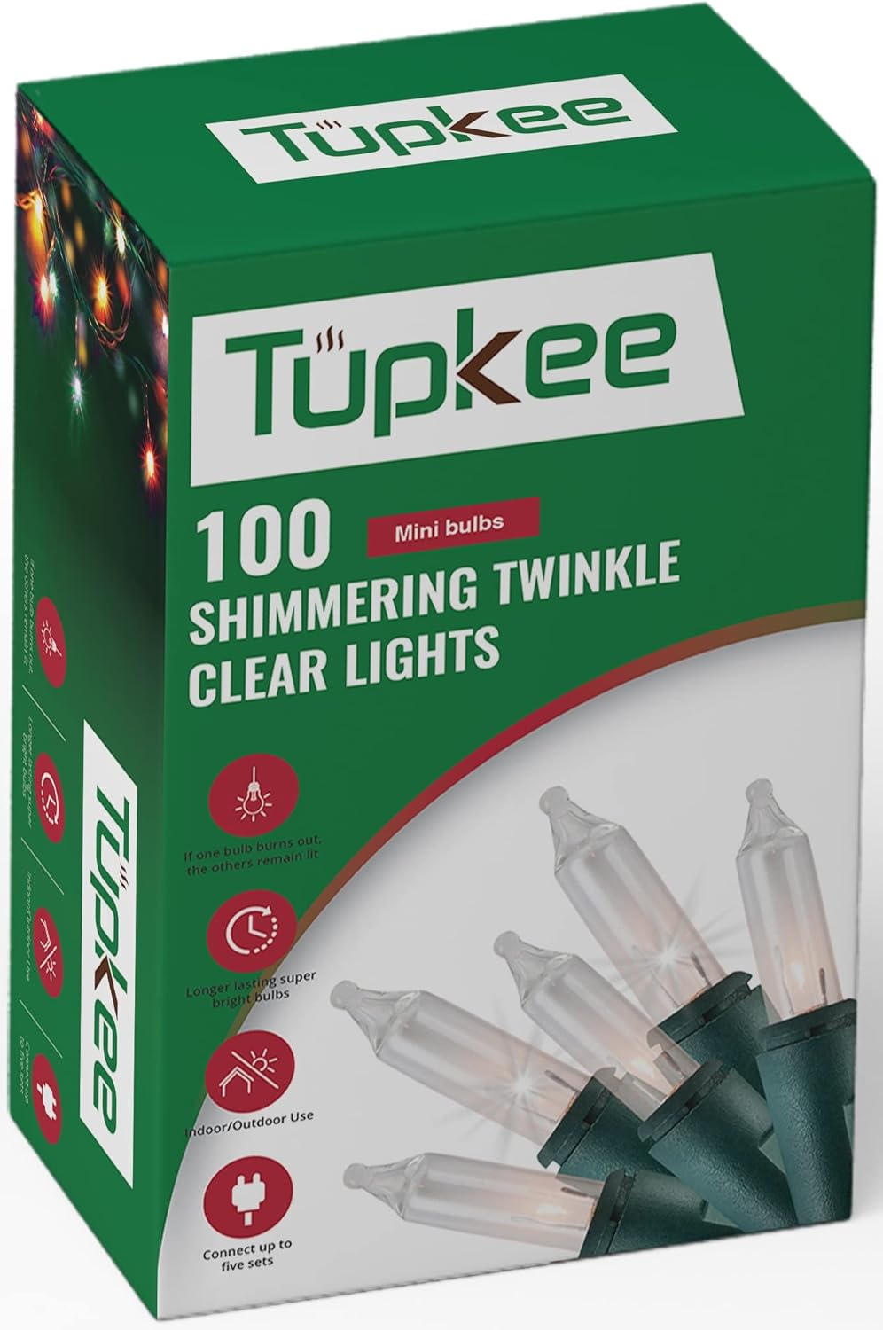 Christmas Random Shimmering Twinkle Lights 12 of 100 Lights Twinkle