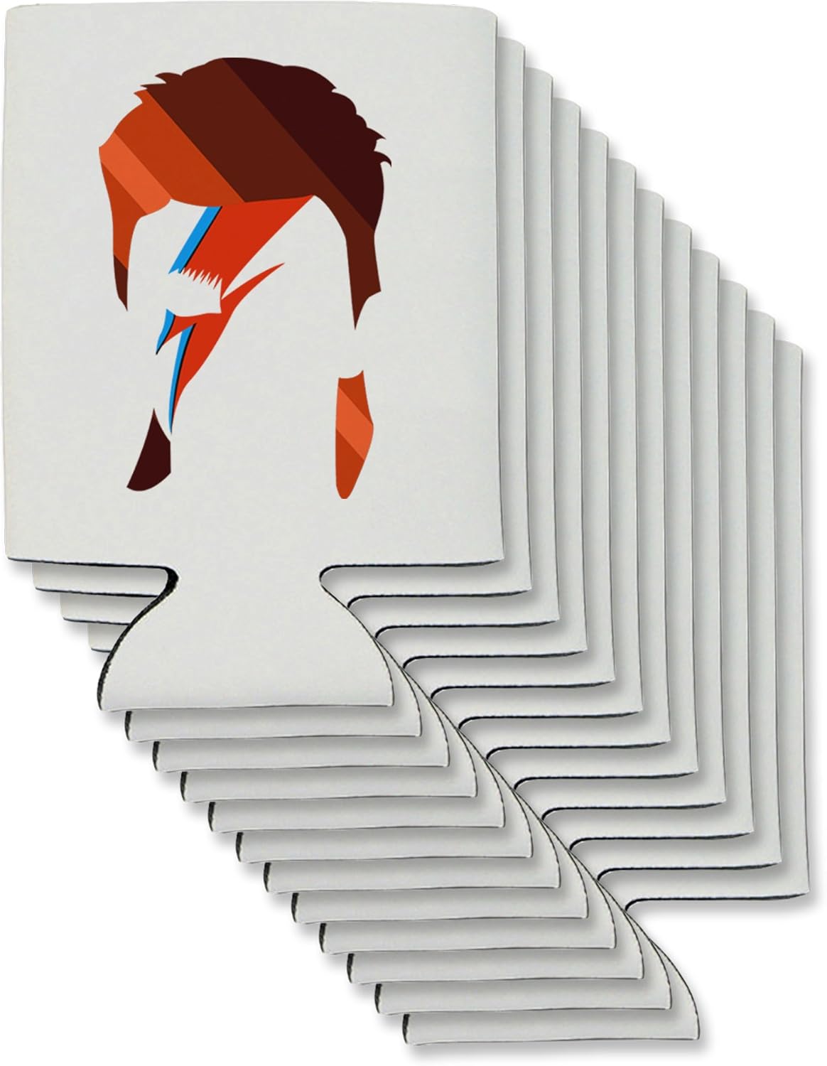 TooLoud Star Man Can/Bottle Insulator Coolers - 12 Pieces