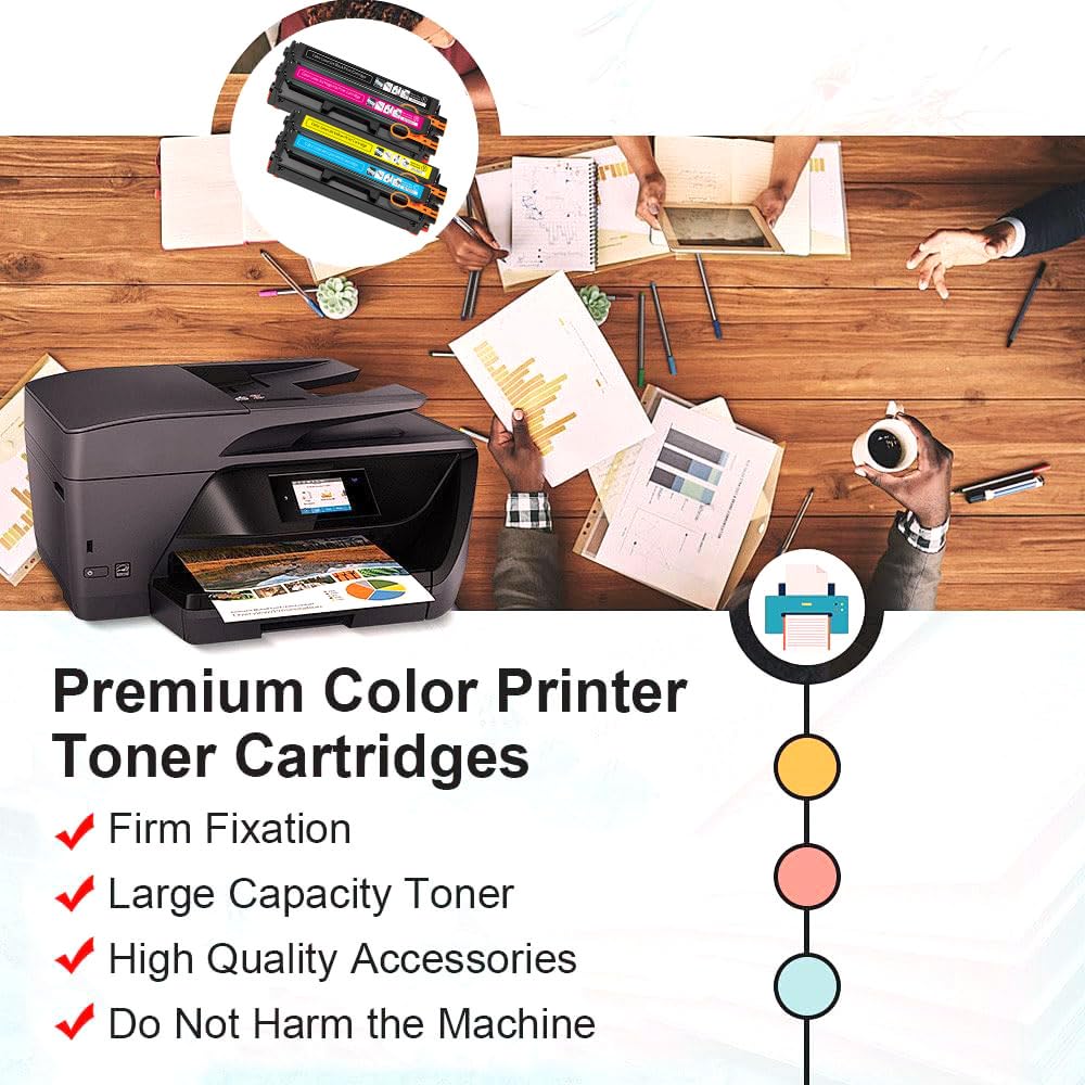 C230 C235 Cartucho De Tóner De Repuesto para Impresora Xerox C230/C235 Negro Cian Magenta Amarillo Tinta De Alta Capacidad para Tóner 006R04391 006R04392 006R04393 006R04394,Magenta-1 Pack