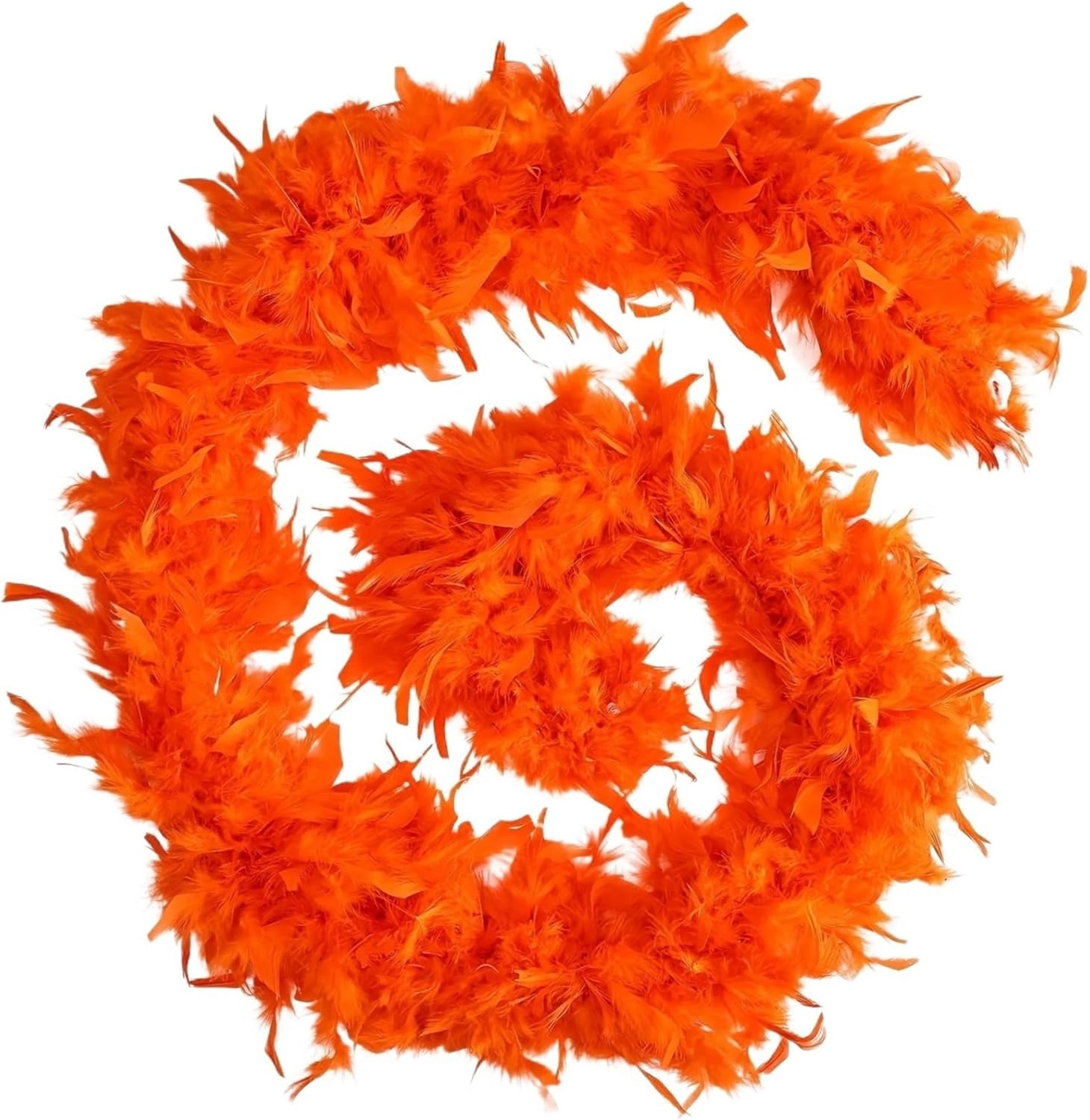 Feather Boa 2PCS Fluffy Turkey 2 Meter 40G 60G 90G for Wedding Party Dress Clothes Decoration