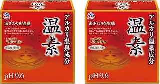 【医薬部外品】温素 入浴剤 セット 15個 (x 2)温泉成分(アルカリ湯質)血行促進( 疲労回復 肩こり 腰痛 冷え性 )アース製薬