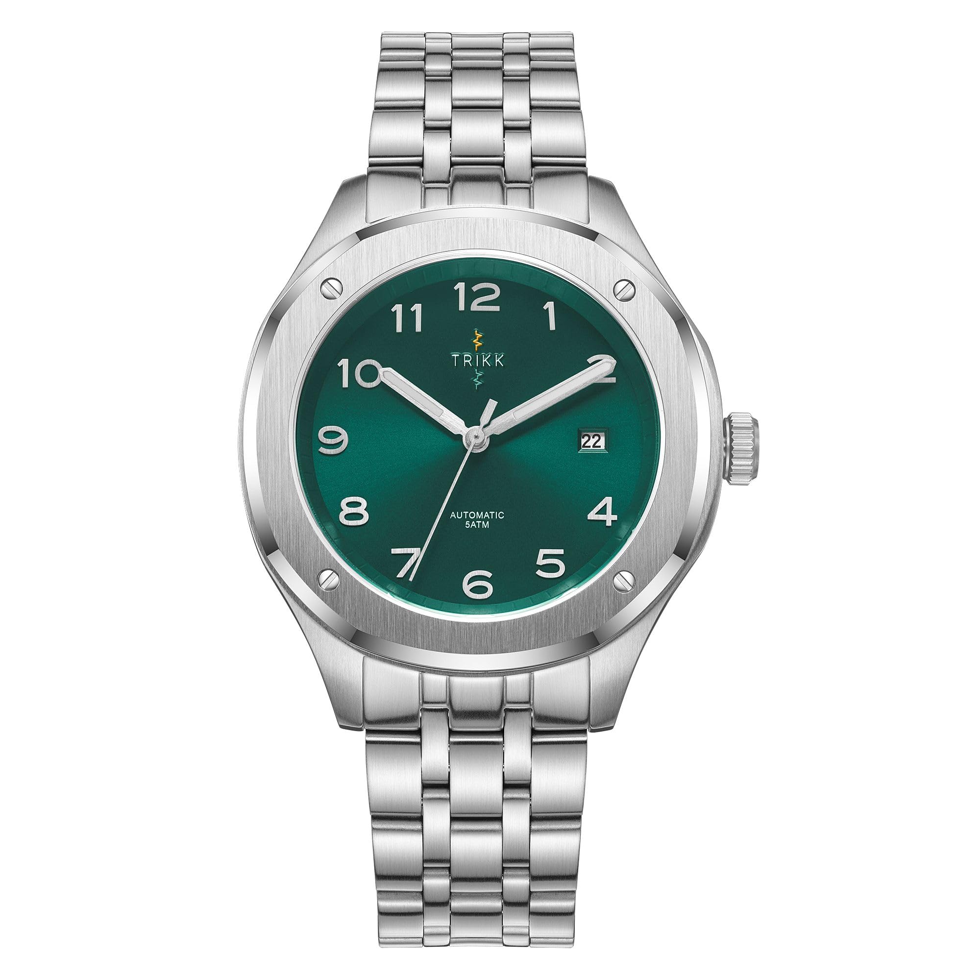 Men's Automatic Metal Strap Watch-image-0