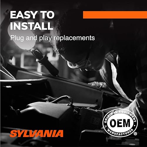 Miniatura 4 de SYLVANIA - Mini bombilla LED ámbar 3457 - Bombilla LED brillante, ideal para luces de estacionamiento y giro (contiene 2 bombillas)