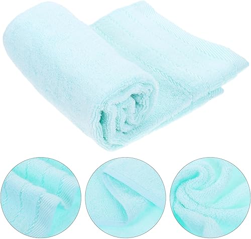 Miniatura 3 de Alipis 2 toallas de baño súper suaves y absorbentes, de 28 x 13 pulgadas, absorbentes, de secado rápido, toallas grandes y ligeras para invitados,