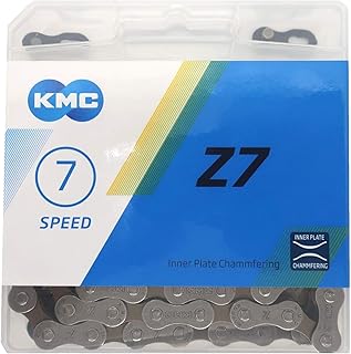 KMC Z7 チェーン 7S/7速/7スピード用 114Links Gray/Brown [並行輸入品]