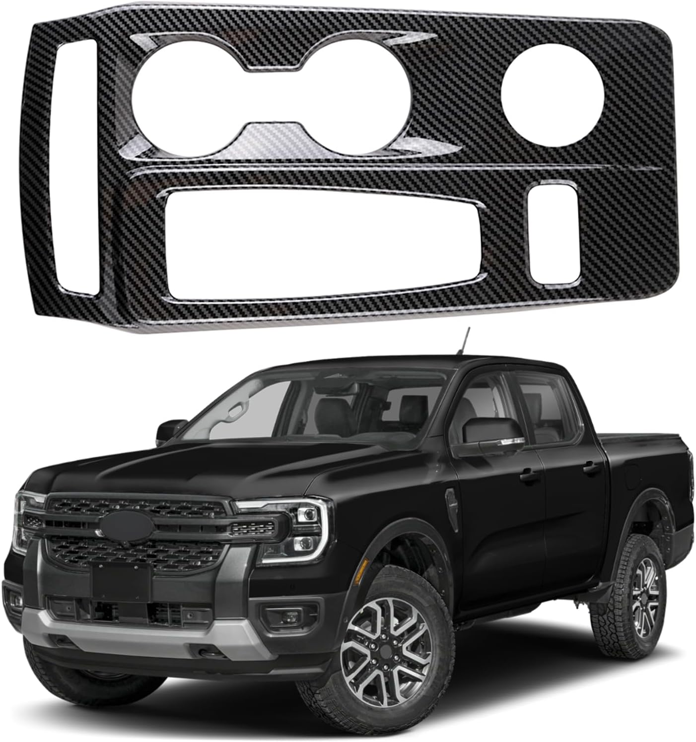 Center Console Gear Shift Panel Cover for Toyota Camry 2025 2026 LE XLE SE XSE Interior Decorations Carbon Fiber Style Accessories