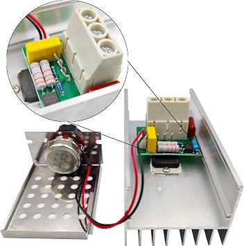AC 110-230V 10000W SCR Voltage Regulator, Motor Speed & Dimmer Controller
