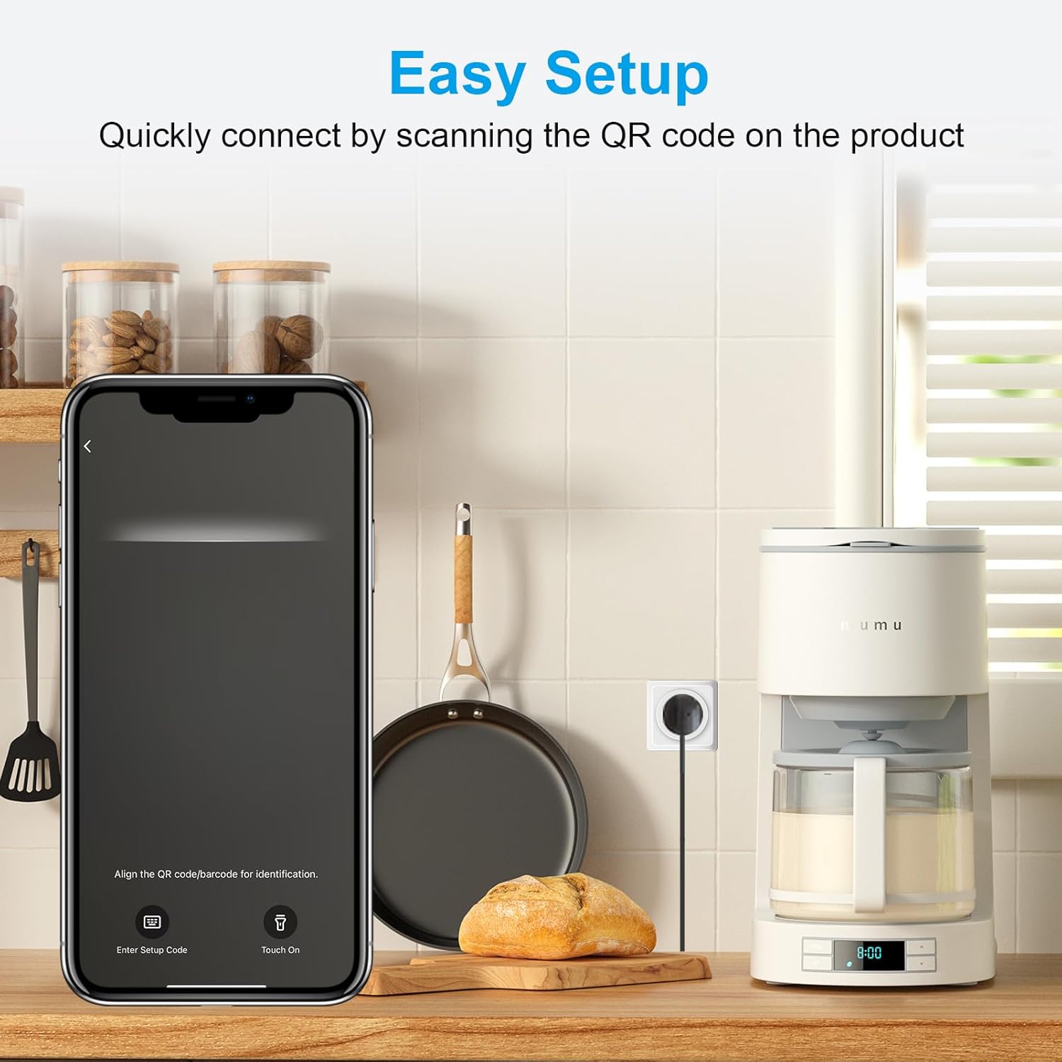 Easy Setup with QR Code