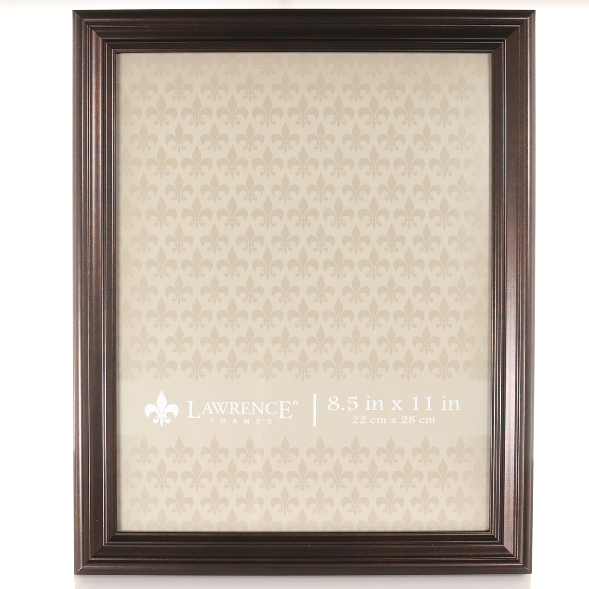 LawrenceFrames Sutter Home Frame, 8.5x11, Bronze