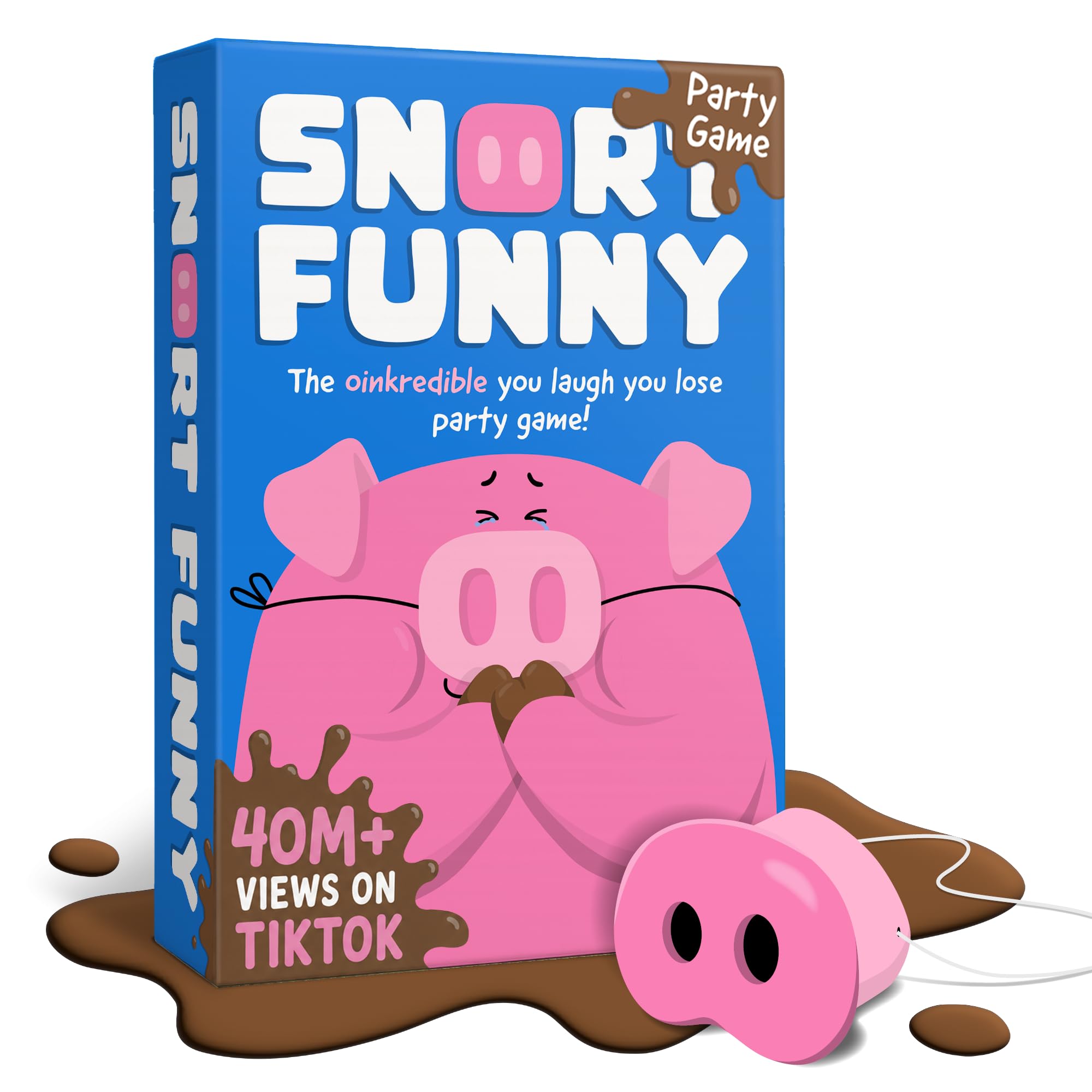 Jeu de fête Oinkcredible You Laugh You Lose pour libérer le rire en famille