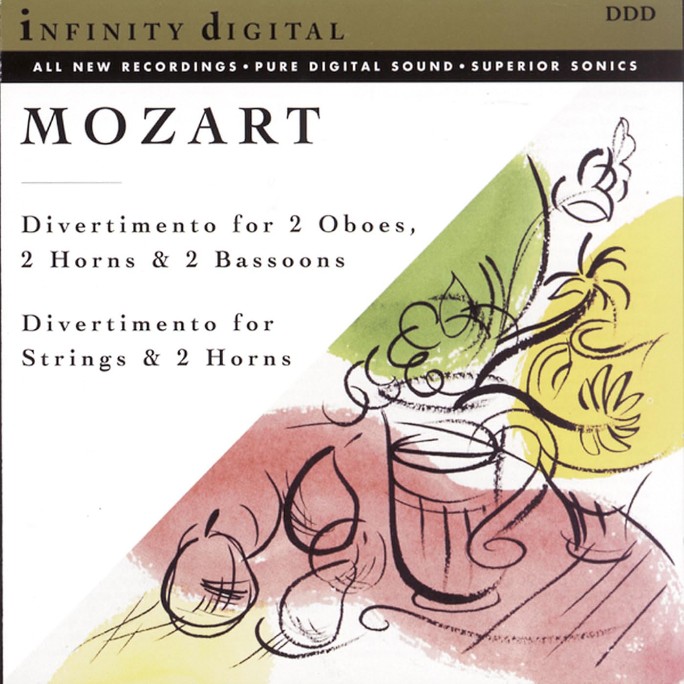 Mozart: Divertimenti [Audio CD] Mozart, Wolfgang Amadeus; Alexander Titov and Members of the St. Petersburg New Classical Orchestra