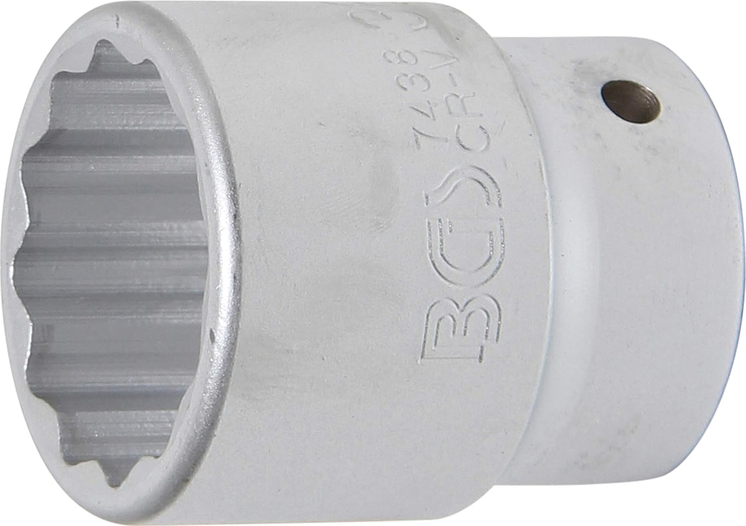 BGS 7438, Chrome Finish, Matt, Schlüsselweite: 38 mm