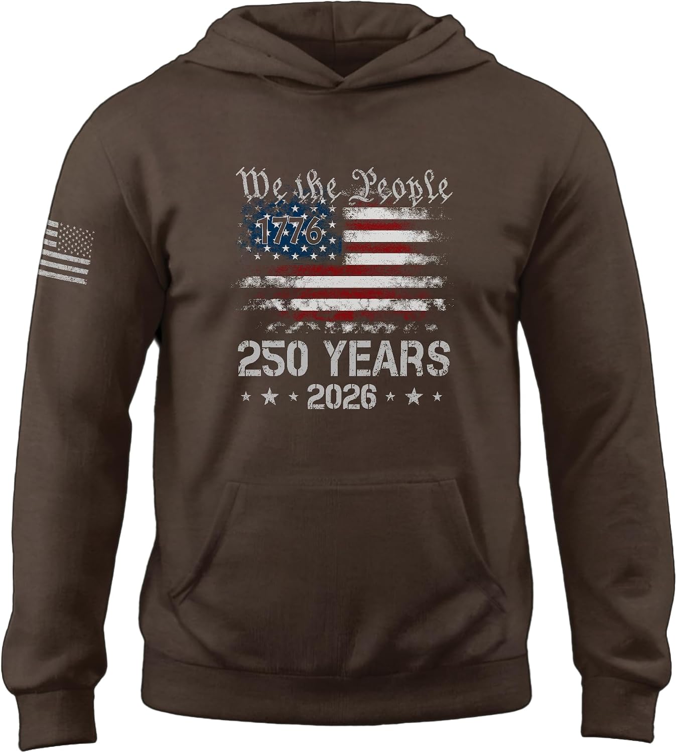 250th Anniversary Usa Hoodies, Usa Hoodie Men, 1776-2026 250th Anniversary Flag Hoodie