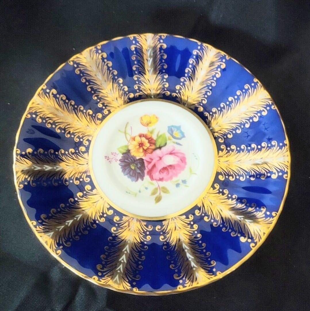 Amazon.co.jp: ＃2786美しい絶品！カップ＆ソーサー パラゴン コバルト 