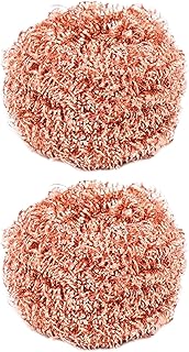 Copper Cleaning Pad - Non-Abrasive Scrub Brush, Kitchen Degreasing Tool | Gentle Cookware Cleaner, Oven Scrubbing Accessory for Cooktop Rancho Hood Oven