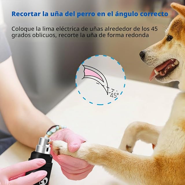 Foto 8 de 8 de Casfuy Lima de Uñas Eléctrica para Perros Actualizado
