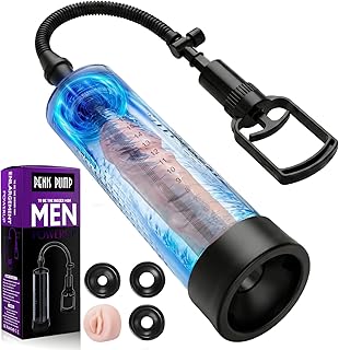Penisen Extendors Pump,Penisen Largement Tool Pump Vacuum Pump for Erectile Dysfunction HRGN03