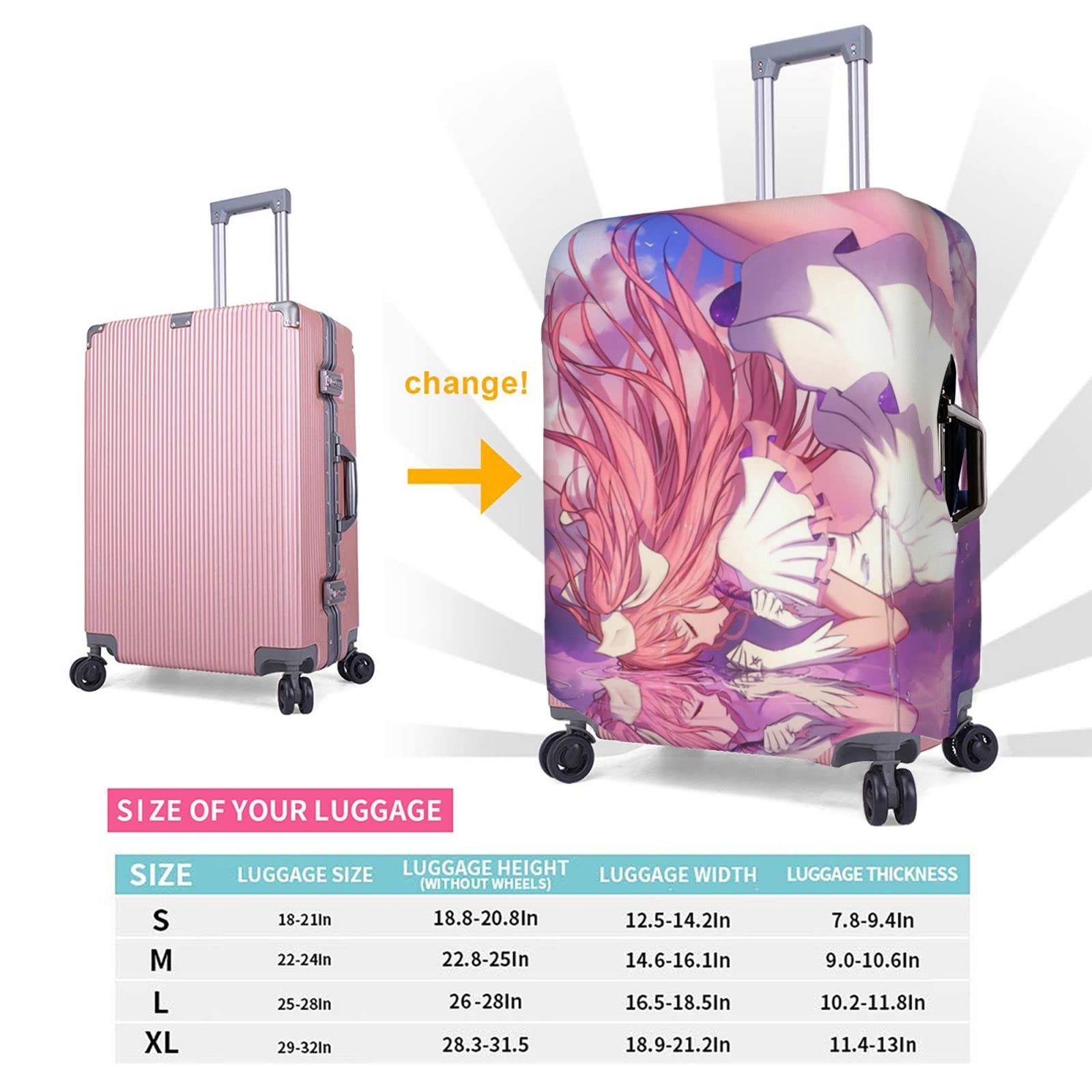 Amazon.co.jp: 魔法少女まどか☆マギカ ラゲッジカバー キャリング