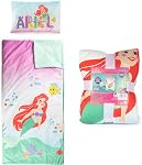 Jay Franco Kids Slumber Bag and Pillow - 54 x 27 Inch Comfy Indoor Sleeping Bag for School and Sleepovers, 2 Piece Set