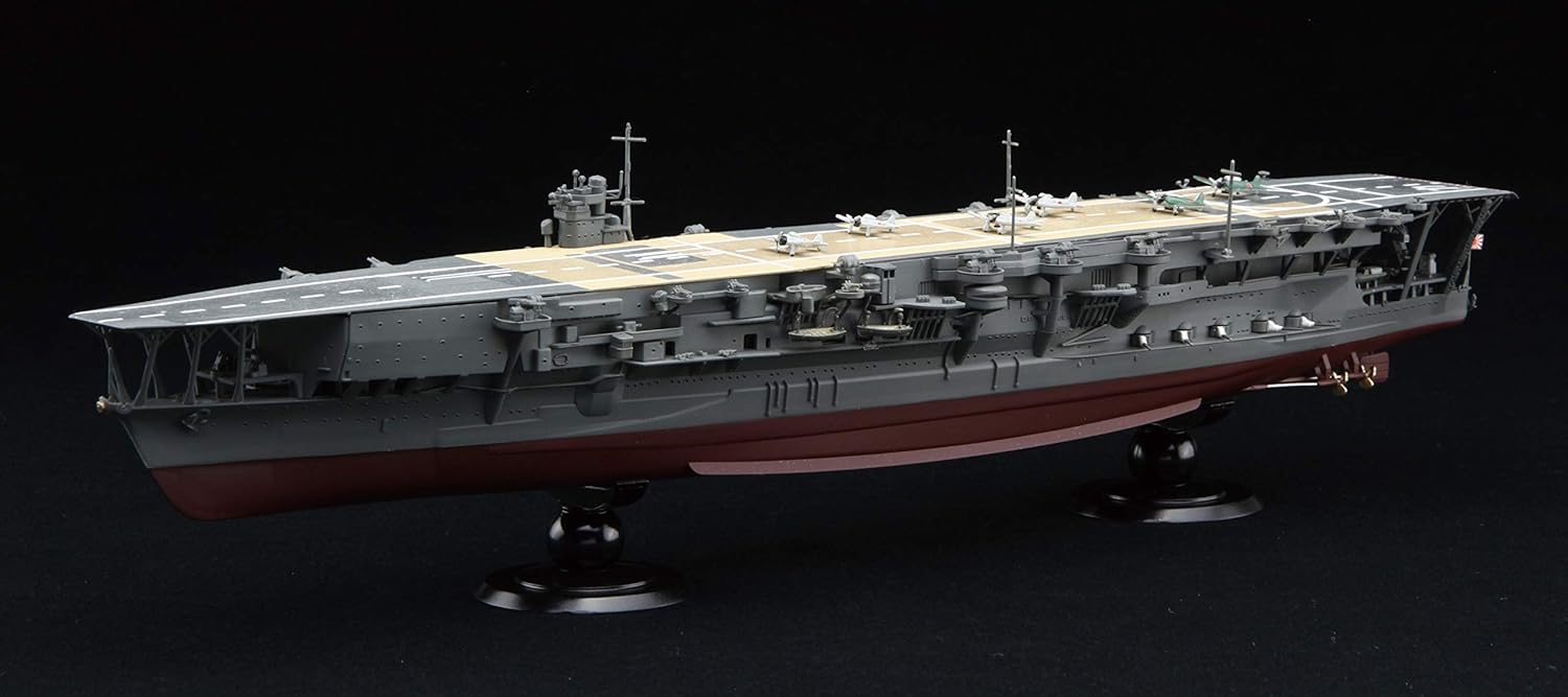 1/700 Imperial Navy Series No.22 Japanese Navy Aircraft Carrier Kaga Full Hull Model Plastic Model
