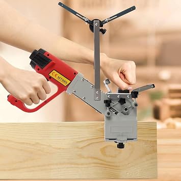 Mini Edge Banding Machine 2000W, Woodworking Trimmer for Straight & Curved Edges, with Temperature Control, Easy to Use for Beginners and Professionals