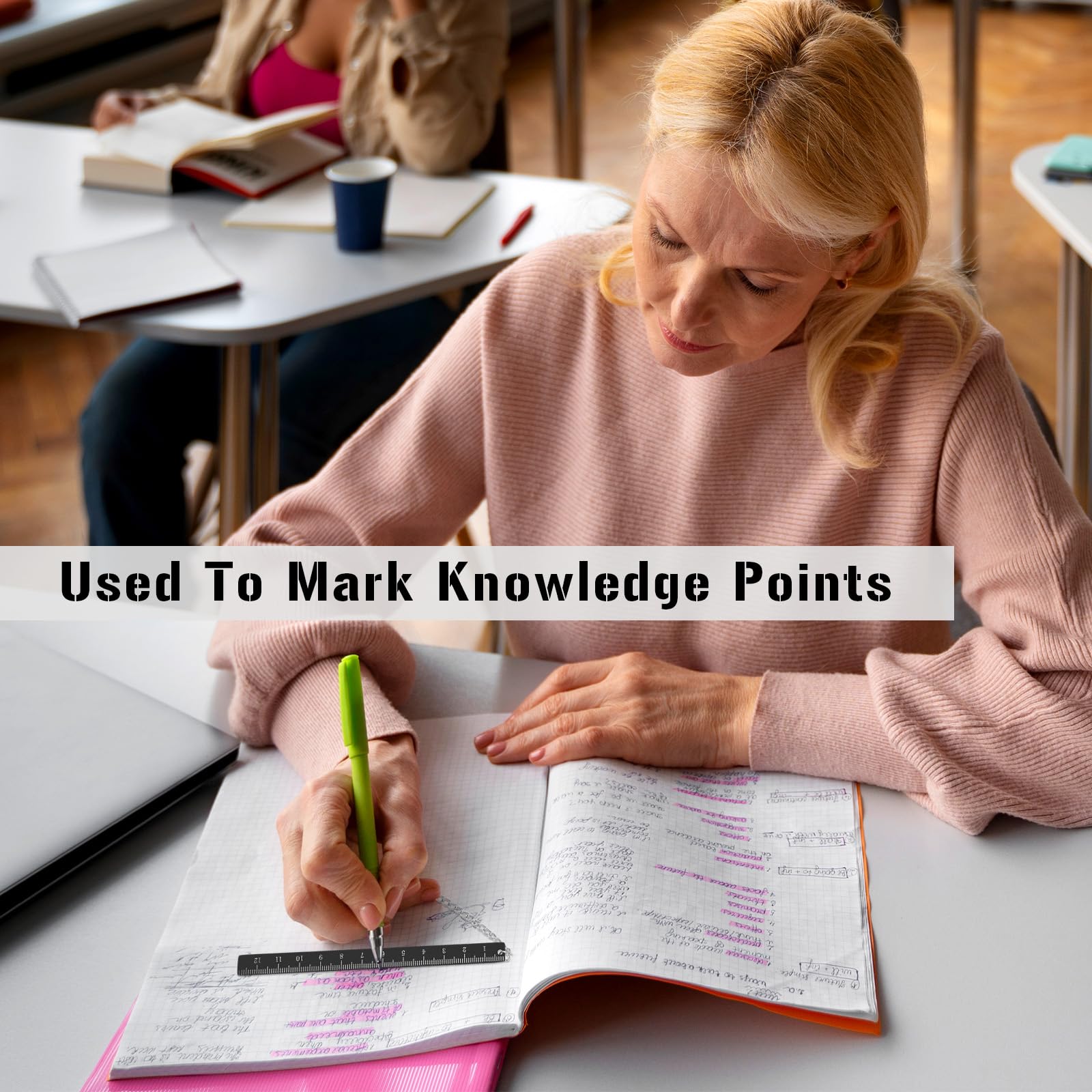 Kaciola 10 Pack Funny Black Bookmark With Tassels, Funny Bookmarks For - View #4