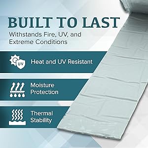 Holotap 5Pcs Waterproof Aluminum Butyl Tape (2in x 33ft), Rv Tape Sealant Waterproof Butyl Sealant Tape, Multi-Use Repair for RV, Roof, Leaks, Seals,and More