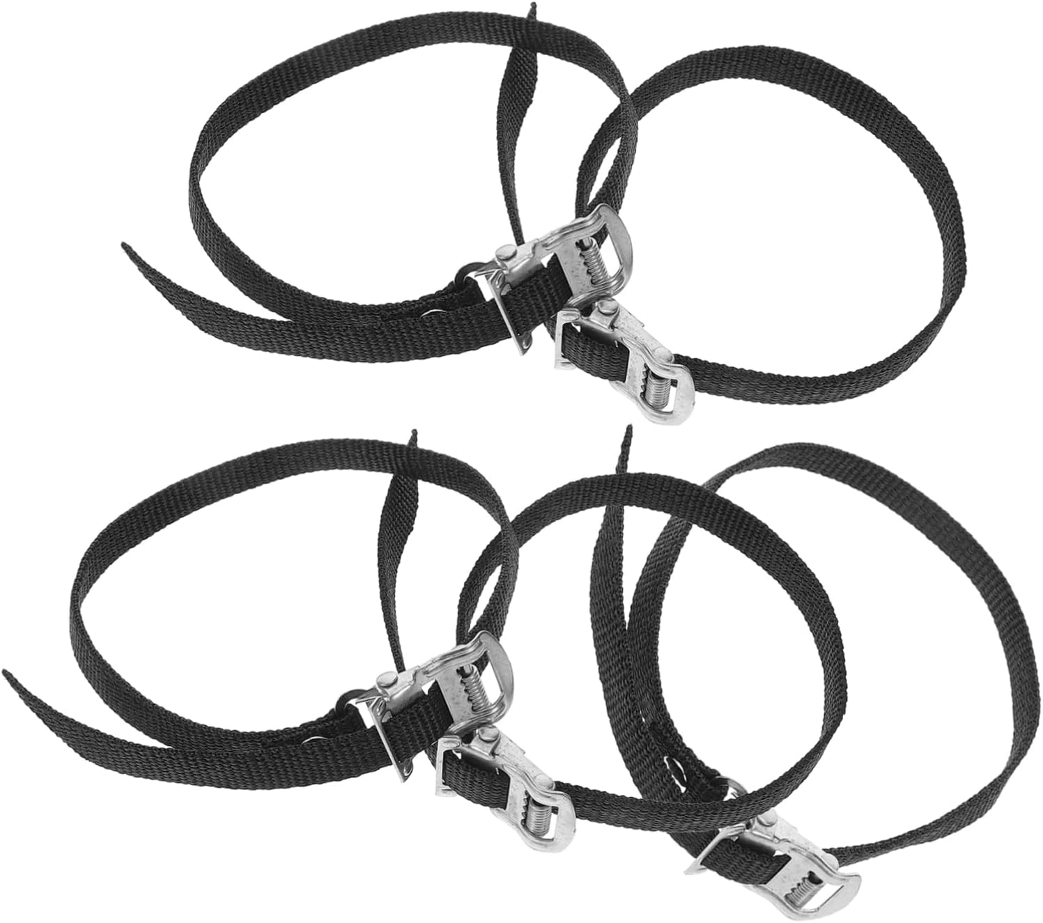 Yardwe 5pcs Bike Pedal Straps Bicycle Pedal Straps Dynamic Train Fitness Equipment Accessories