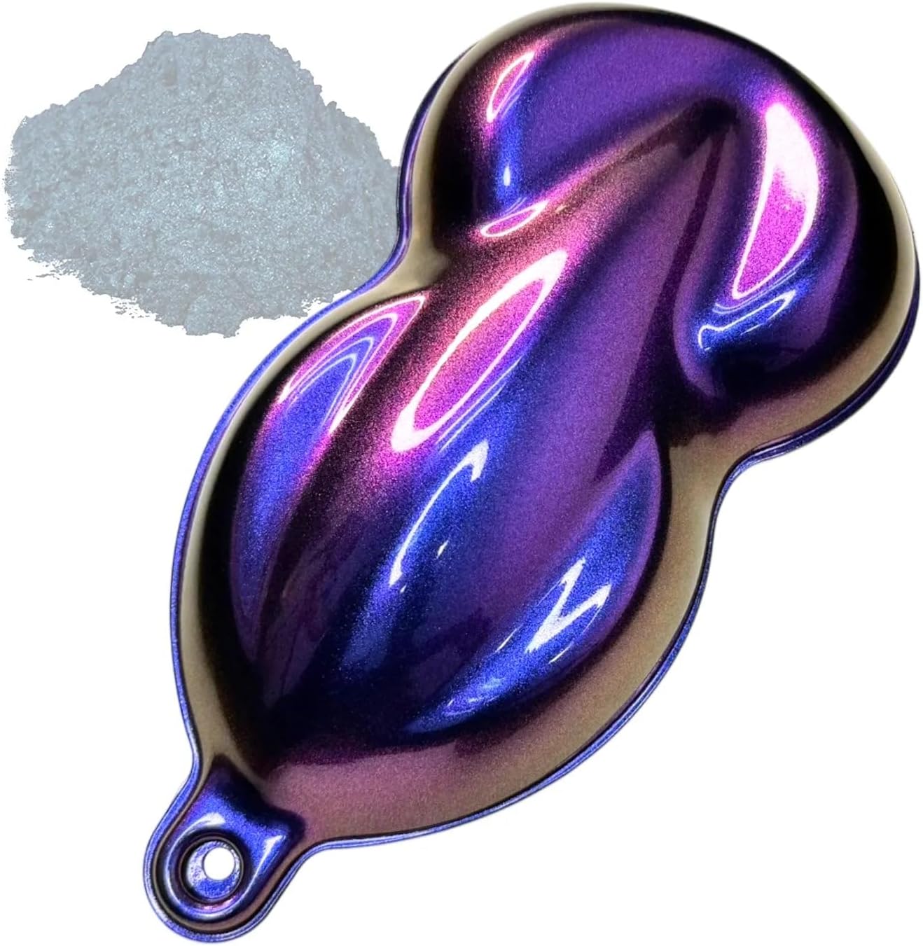 DipYourCar Mardi Gras ColorShift Mica Pearl Pigment (25G) - Epoxy, Resin, Paint, Woodworking, Acrylic Pouring, Fishing Lures - DIY Arts and Crafts
