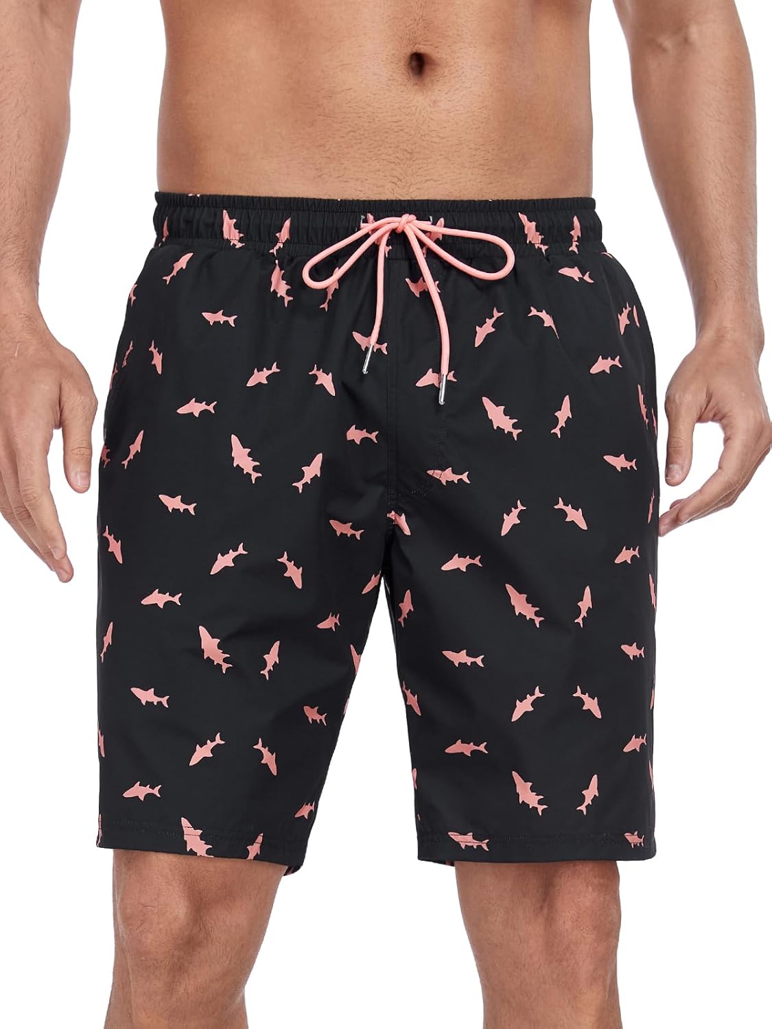 RELLECIGA Men's Board Shorts Quick Dry 9 Inch Swim Trunk with Mesh Lining - Image 8