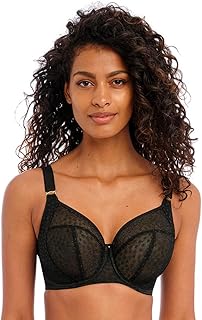 Freya womens Starlight Unlined Balcony Lace Underwire Bra Demi Bra