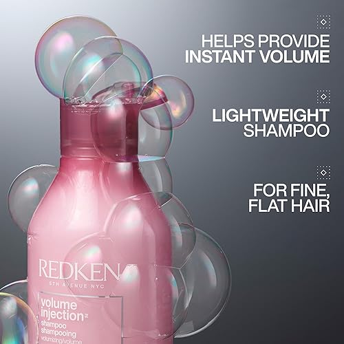 Miniatura 2 de Redken Volume Injection Shampoo  Hair Volumizer For Fine Hair  Volumizing Shampoo Adds Lift  Body  Paraben Free