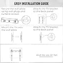Robustt Heavy Duty TV Wall Mount Bracket for 14 to 32 inch LED/LCD/Smart TVs (Pack of 5) | VESA Compatibility 100x100mm & 200x200mm gallery image
