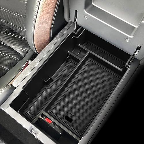 Miniatura 3 de EDBETOS Bandeja organizadora de consola central compatible con accesorios Nissan Pathfinder 2022 2023 R53 interior secundario reposabrazos