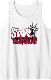 Stop Oligarchy, Activist Protest Design, Anti-trump, AOC Tank Top