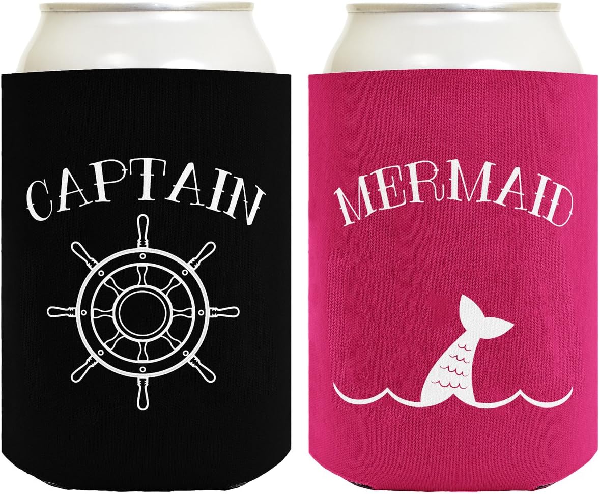 Sailing Gifts Captain Mermaid Bundle Nautical Gifts 2 Pack