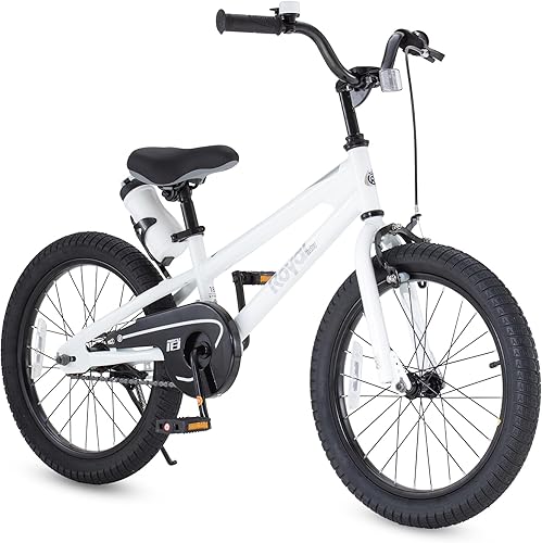 Miniatura 238 de RoyalBaby Kids Bike Freestyle Classic & EZ Balance Pedal Switchable Bicycle, 12 14 16 18 Inch, 3-10 Years Toddler to Big Kids Verde