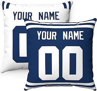 ANTKING Throw Pillow Indianapolis Custom Any Name and Number for Men Women Boy Gift