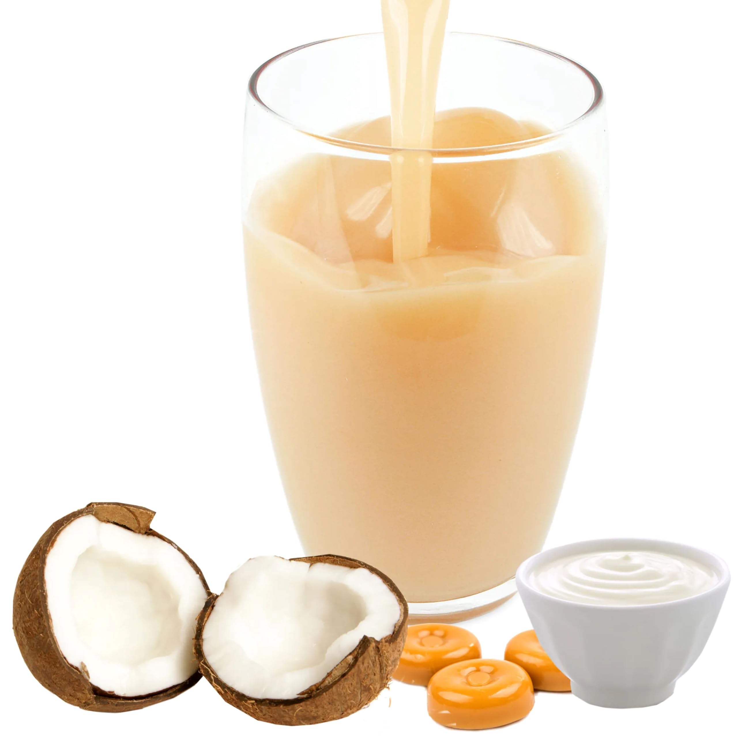 Luxofit Toffee Getränk isotonisch Iso Drink Pulver, Elektrolytgetränk, L-Carnitin, einfache Zubereitung, Sportgetränk, schnelle und einfache Zubereitung (10 Kg)