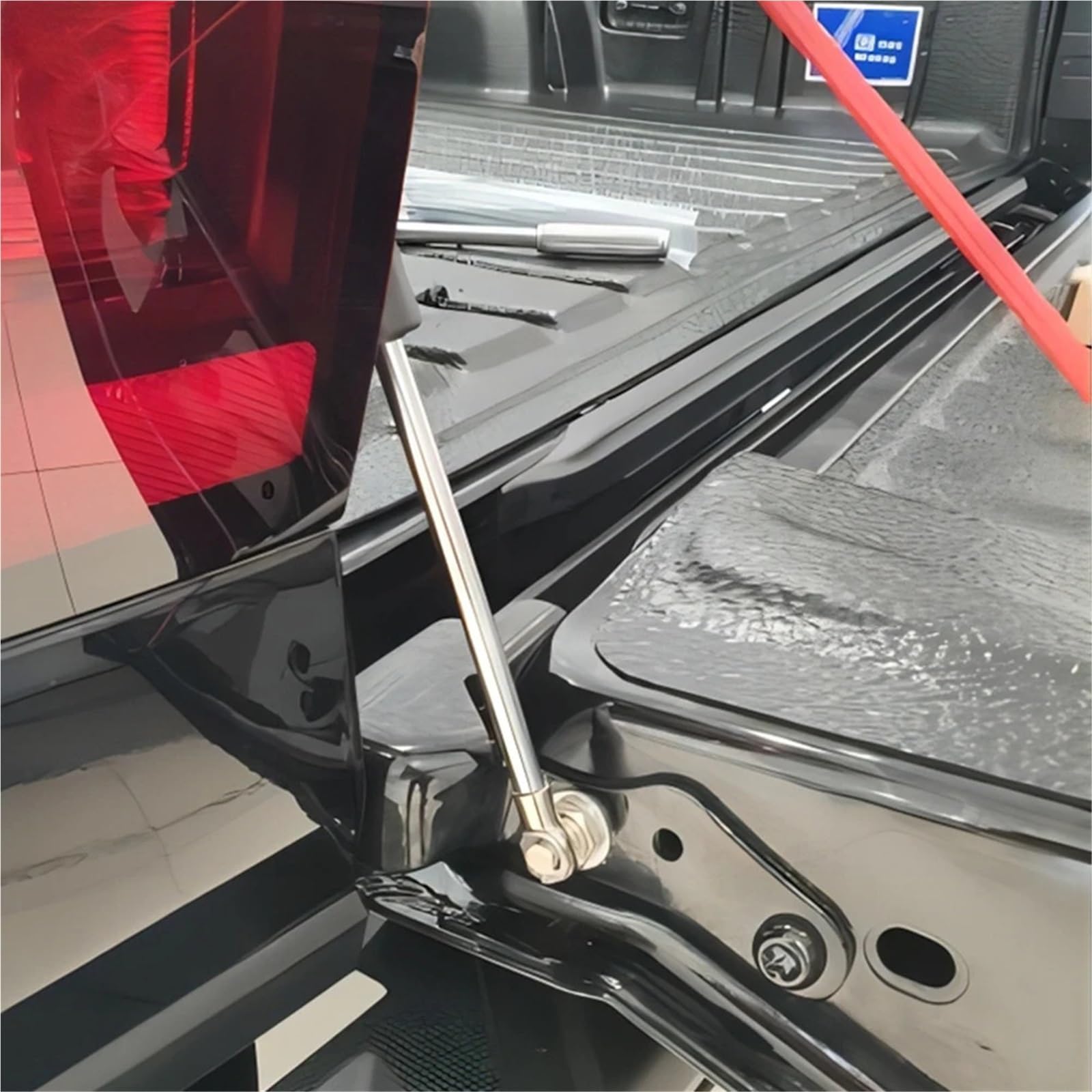 Amortiguador De Aceite Para Portón Trasero, Puntal De Bajada Y Subida Fácil, Camionetas Compatible Con Ford Ranger T9 XL XLT 2023 Y 2024, Accesorios. Resorte de gas Maletero