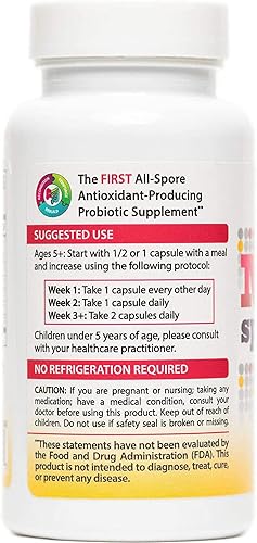 Miniatura 4 de ONFIPOK Micro-biome Labs - Probióticos a base de esporas, 60 cápsulas, suplemento probiótico diario para hombres y mujeres, ayuda a mantener una