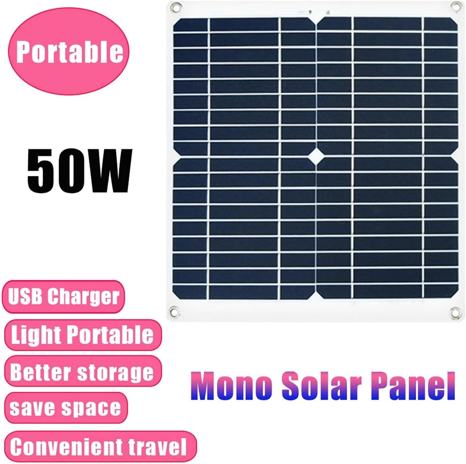 Solar Panel Kit with Inverter, 12V to 220V Converter, 50A Charge Controller, Smart Solar Generator for Home Grid System, Efficient Energy Solution
